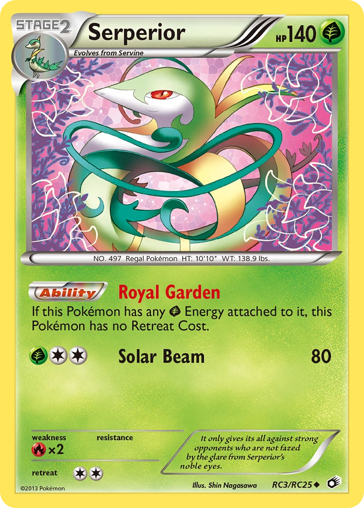 Serperior, RC3/RC25