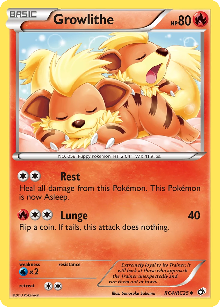 Growlithe, RC4/RC25
