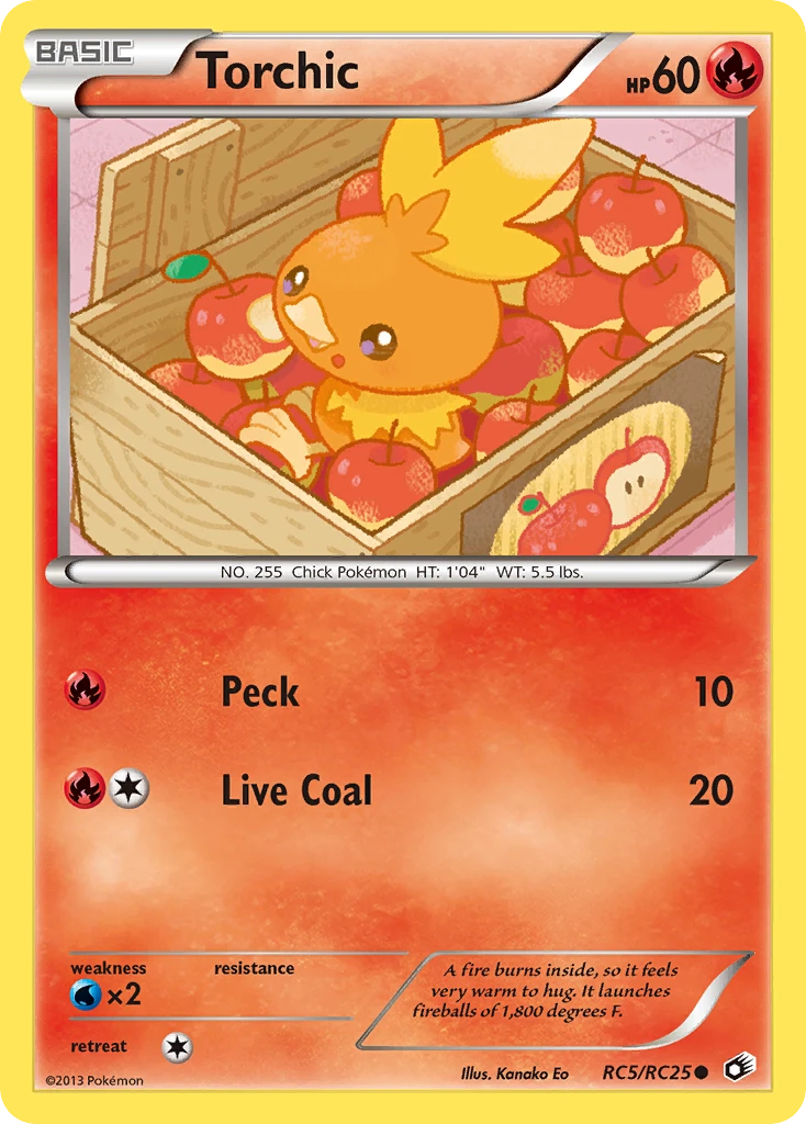 Torchic, RC5/RC25