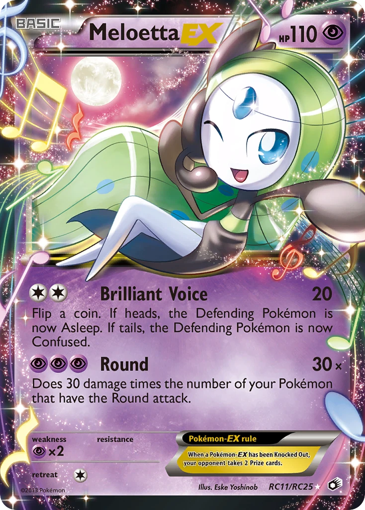 Meloetta-EX, RC11/RC25