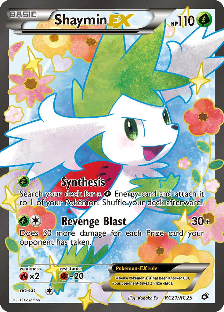 Shaymin-EX, RC21/RC25