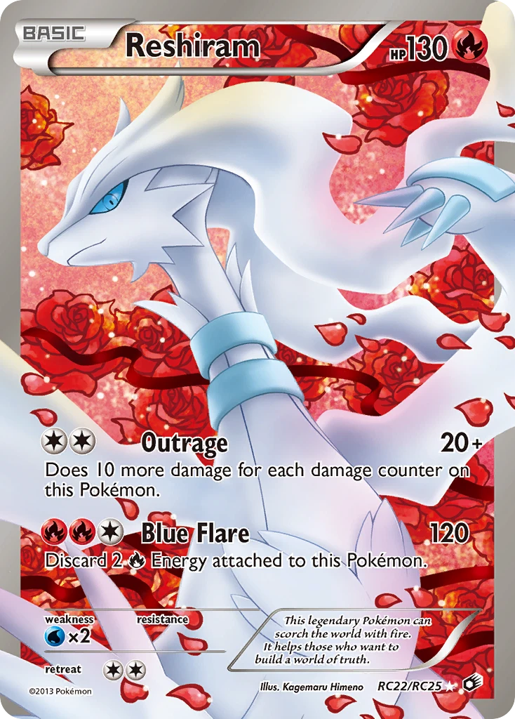 Reshiram, RC22/RC25