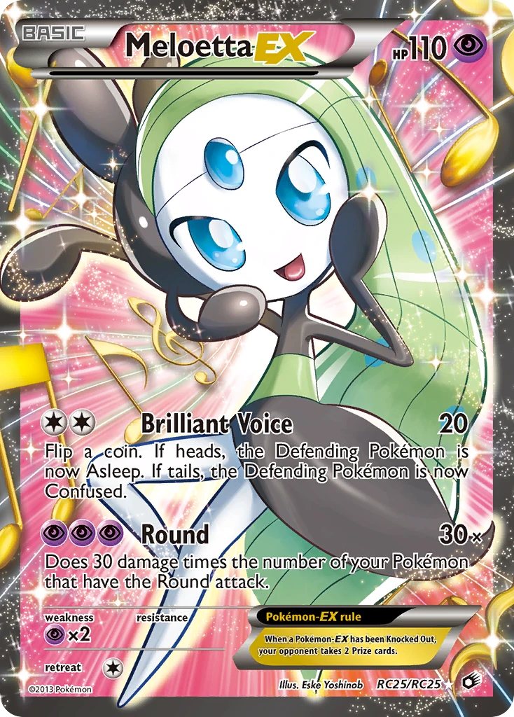 Meloetta-EX, RC25/RC25