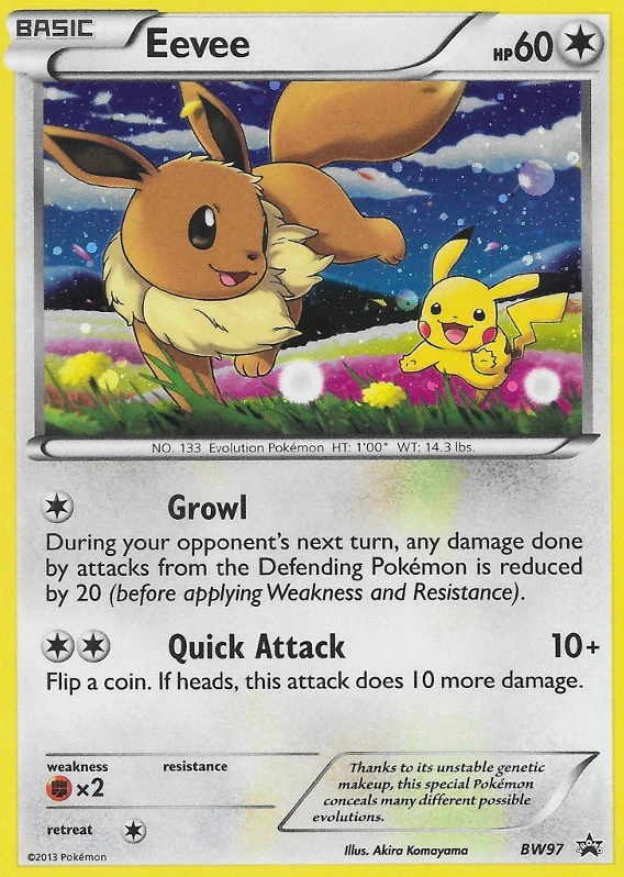 Eevee, BW97/BW101