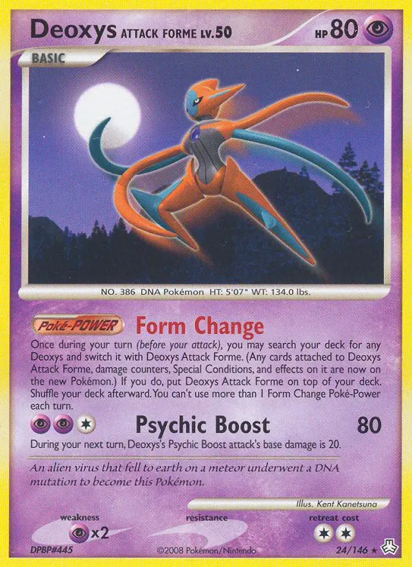 Deoxys Attack Forme, 24/146