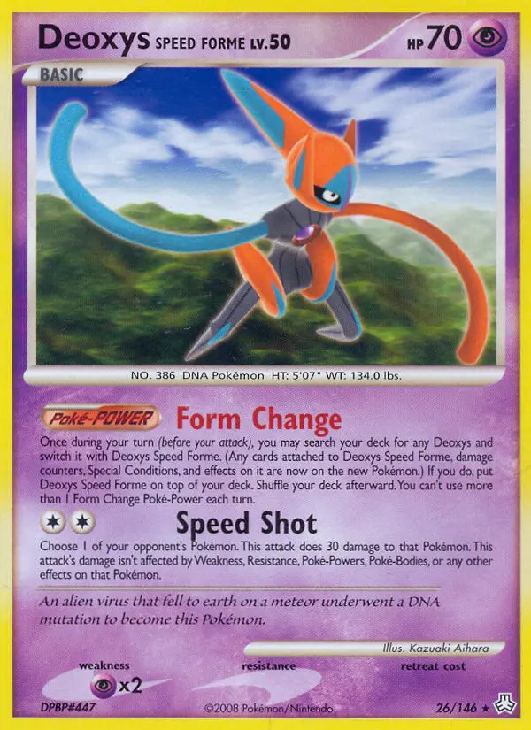 Deoxys Speed Forme, 26/146