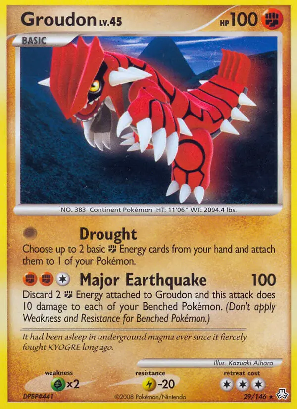 Groudon, 29/146