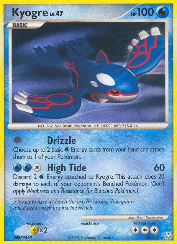 Kyogre, 32/146