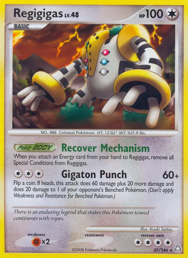 Regigigas, 37/146