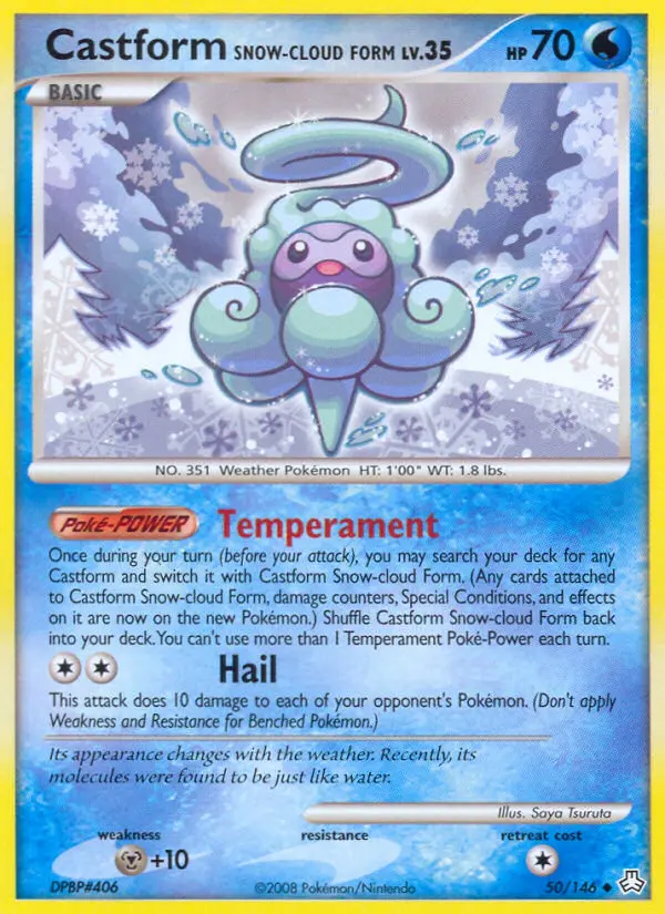 Castform Snow-cloud Form, 50/146
