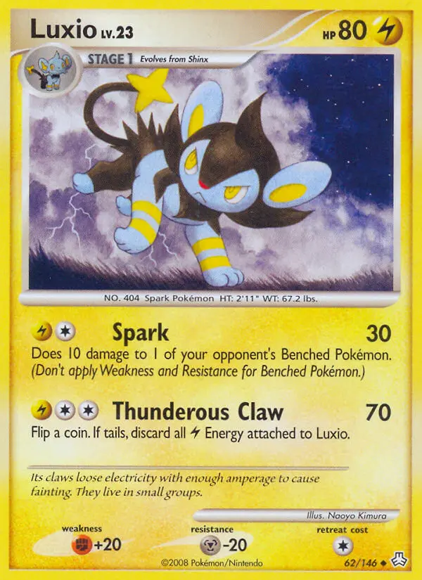 Luxio, 62/146