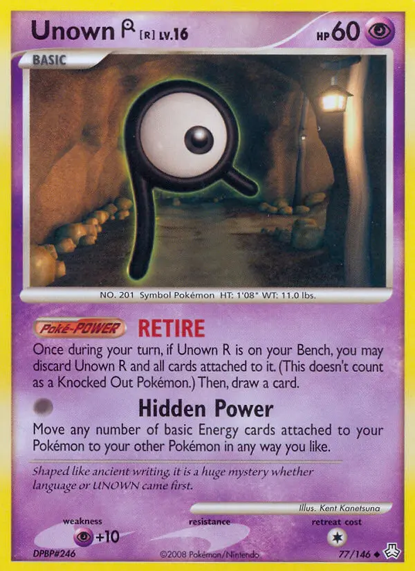 Unown R, 77/146