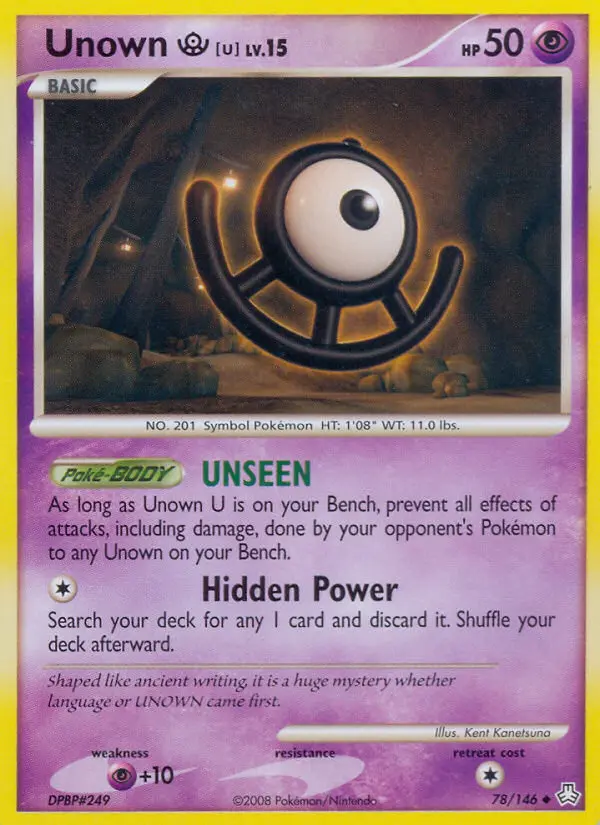 Unown U, 78/146