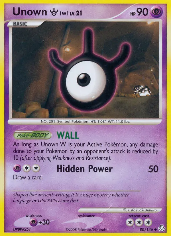 Unown W, 80/146