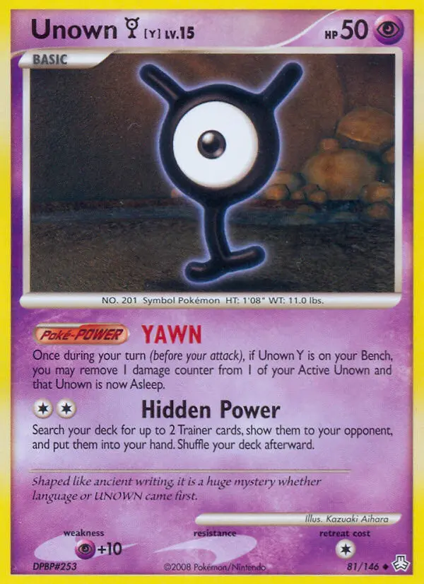 Unown Y, 81/146