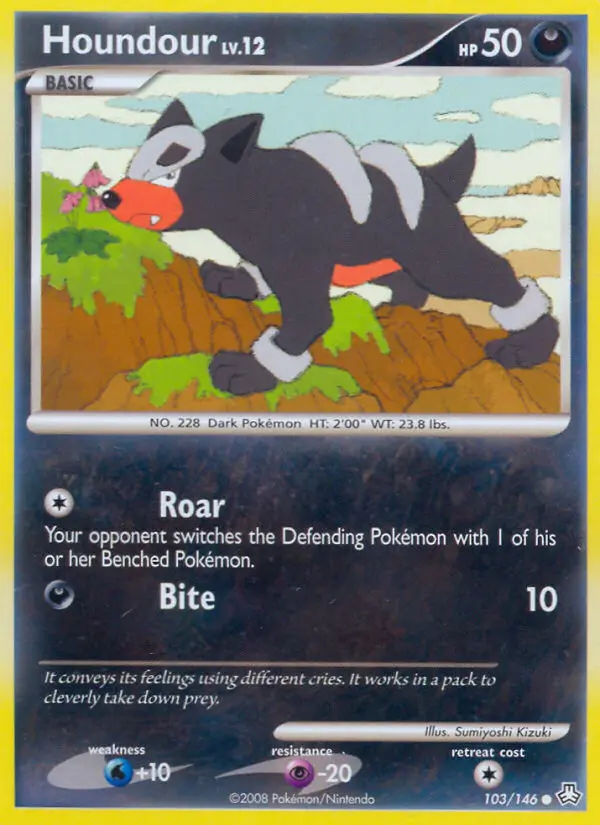 Houndour, 103/146