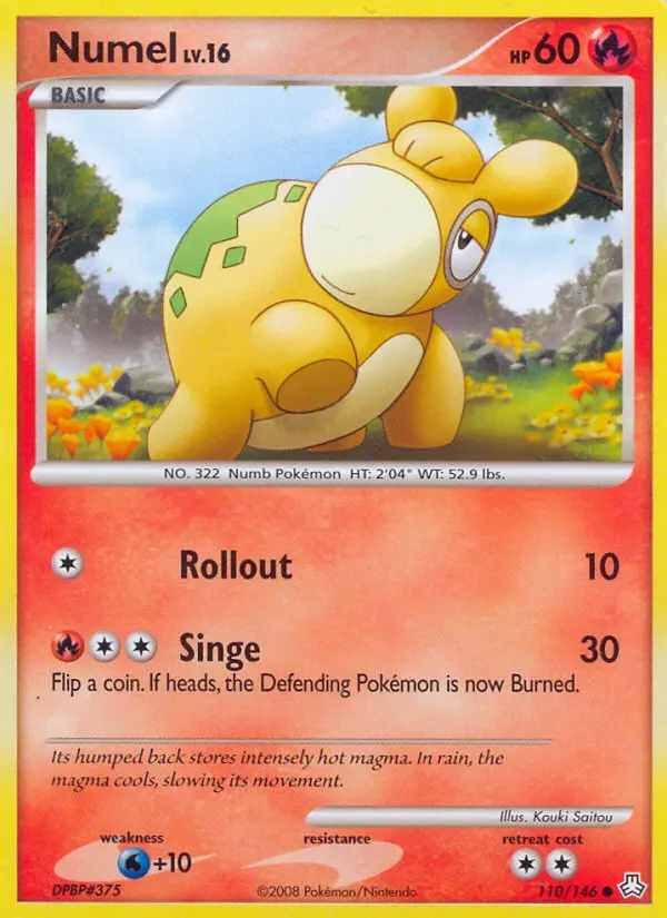 Numel, 110/146