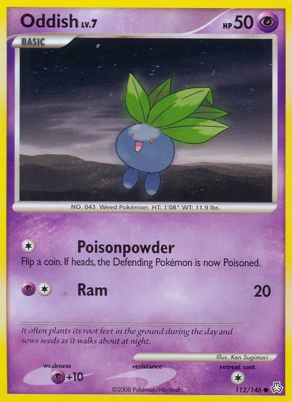 Oddish, 112/146