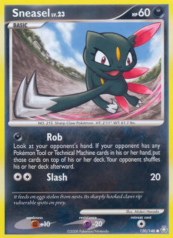 Sneasel, 120/146