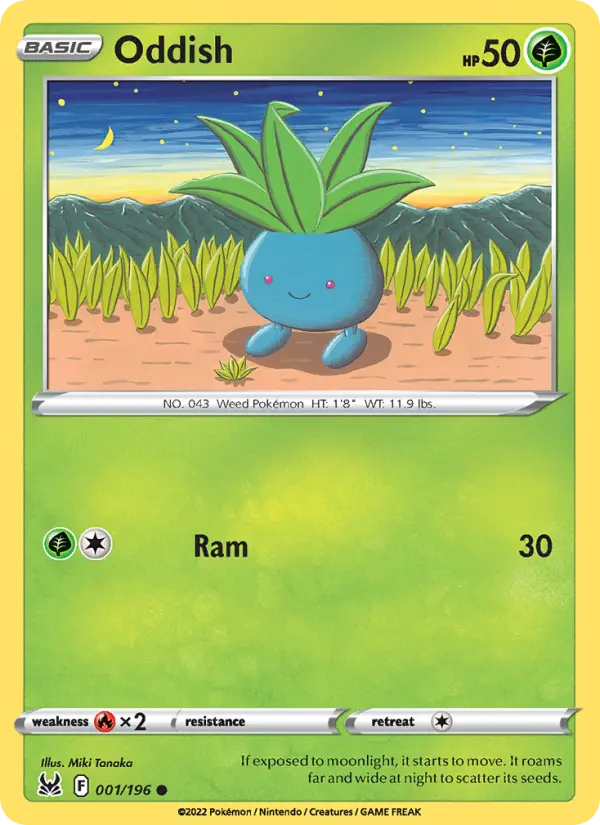Oddish, 001/196