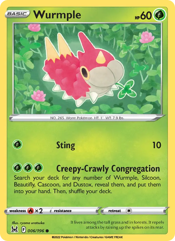 Wurmple, 006/196