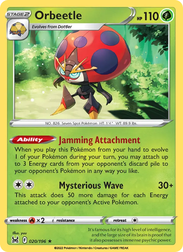 Orbeetle, 020/196
