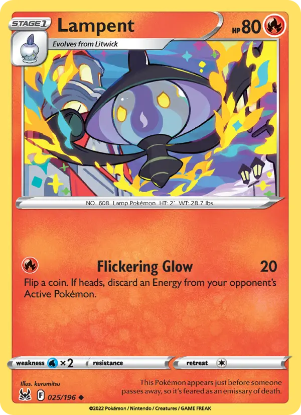 Lampent, 025/196