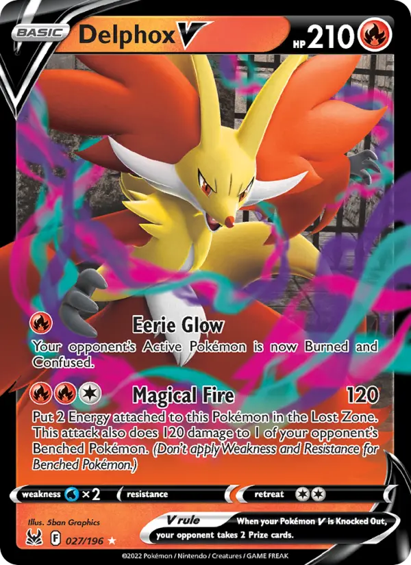 Delphox V, 027/196