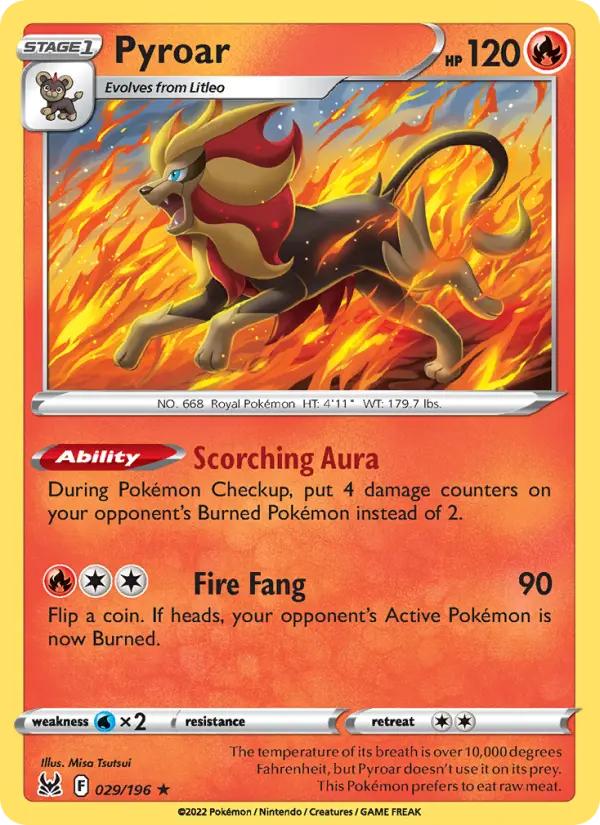 Pyroar, 029/196