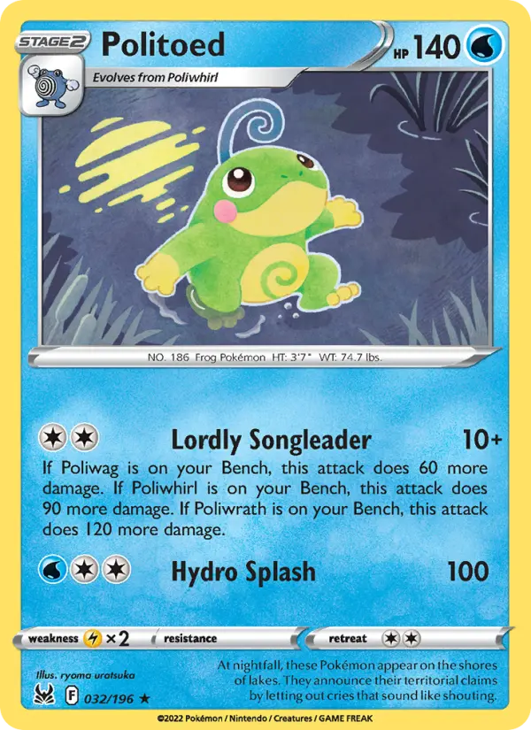 Politoed, 032/196