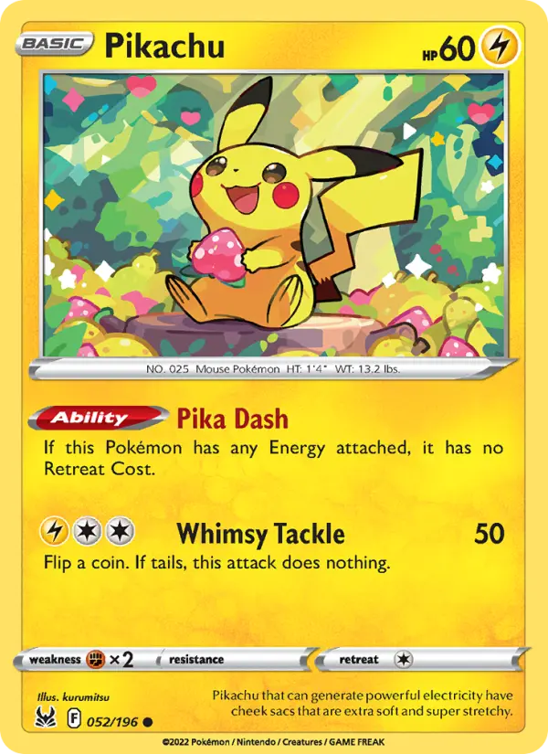 Pikachu, 052/196