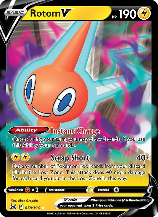 Rotom V, 058/196