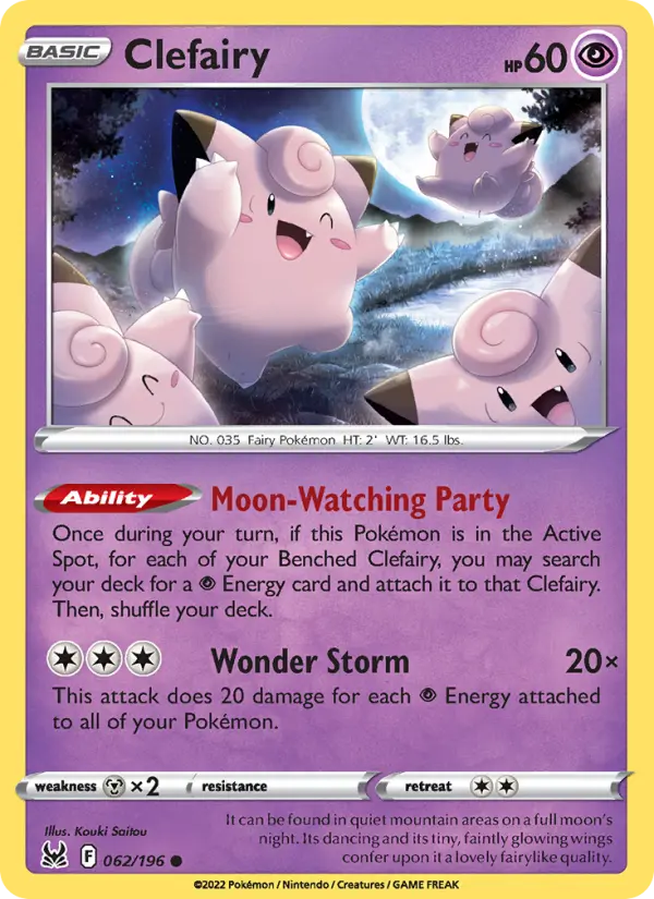 Clefairy, 062/196