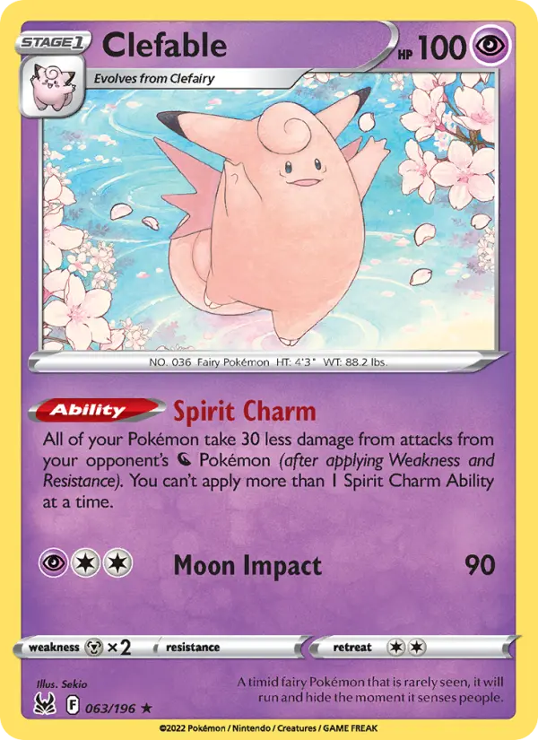 Clefable, 063/196