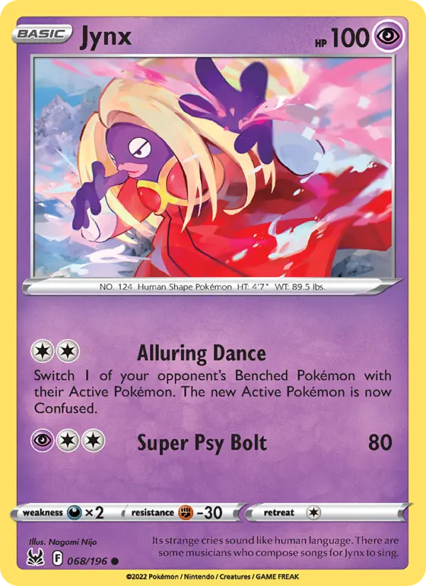 Jynx, 068/196