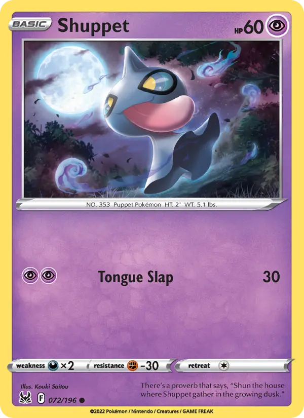 Shuppet, 072/196