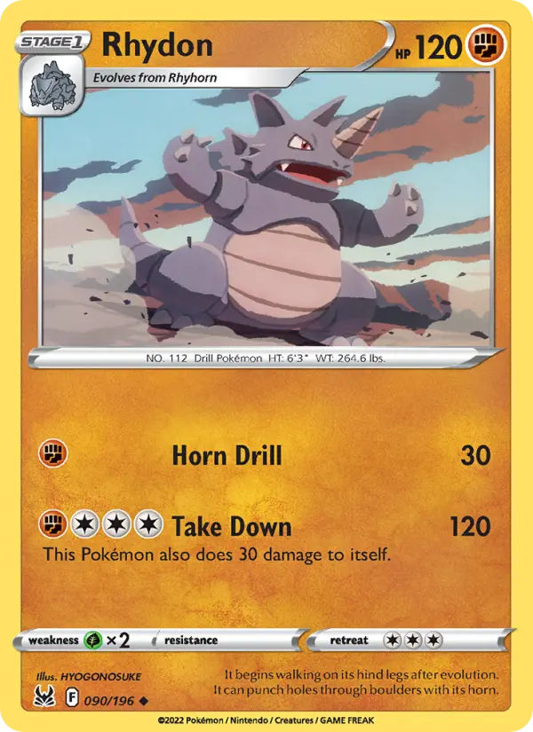 Rhydon, 090/196