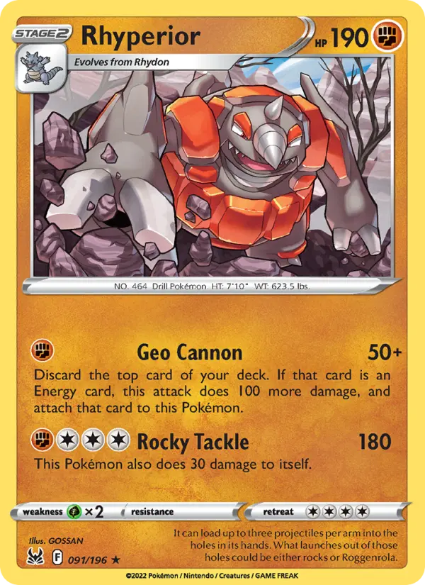Rhyperior, 091/196