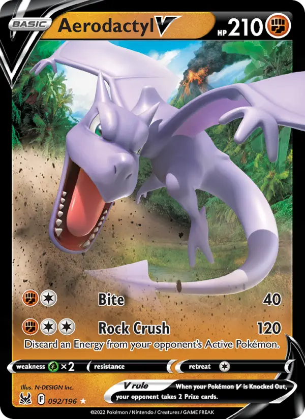 Aerodactyl V, 092/196