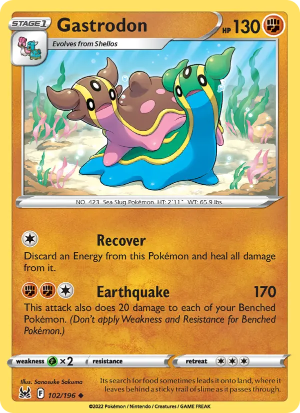 Gastrodon, 102/196