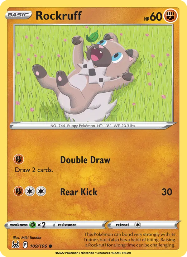 Rockruff, 109/196
