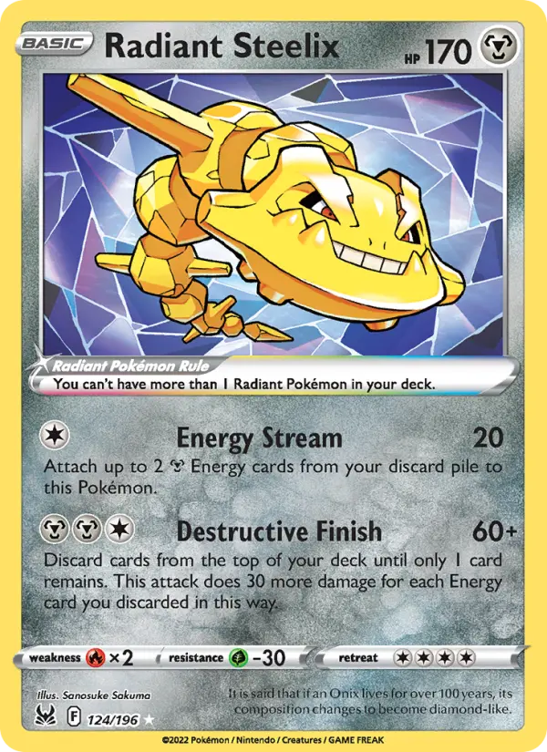 Radiant Steelix, 124/196