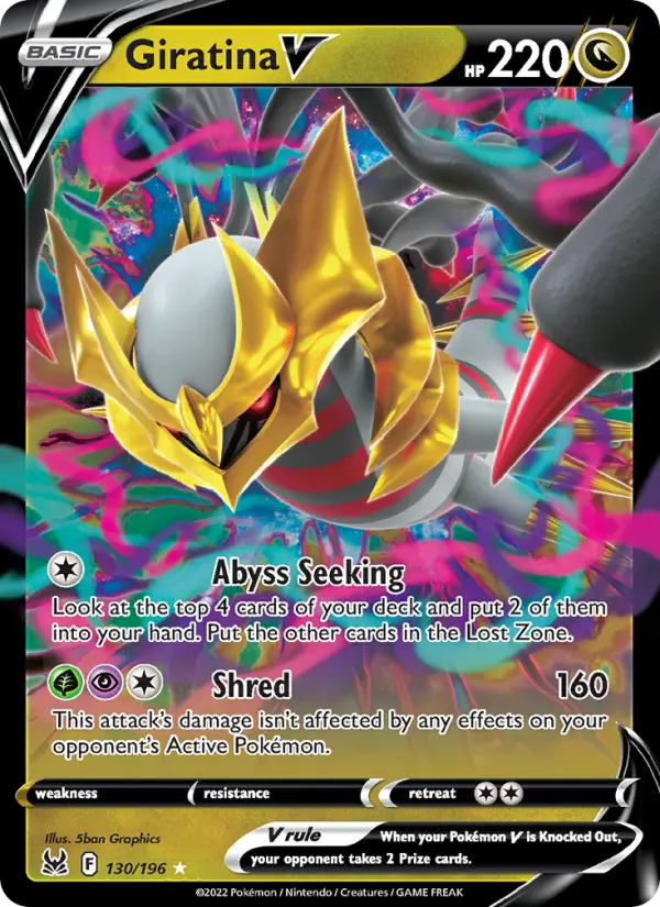 Giratina V, 130/196