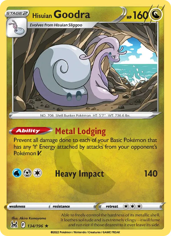 Hisuian Goodra, 134/196