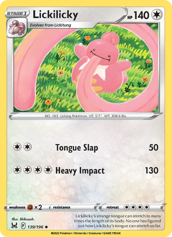 Lickilicky, 139/196