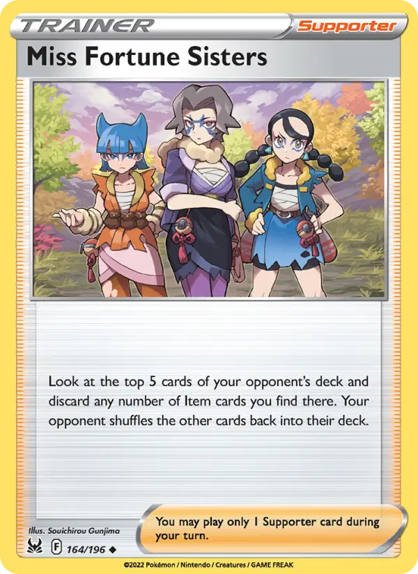 Miss Fortune Sisters, 164/196