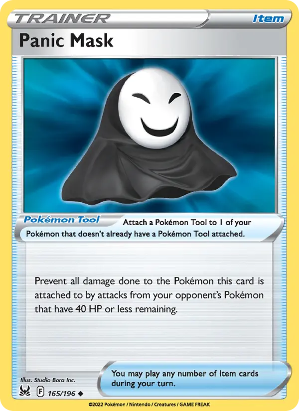 Panic Mask, 165/196
