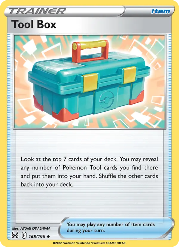 Tool Box, 168/196