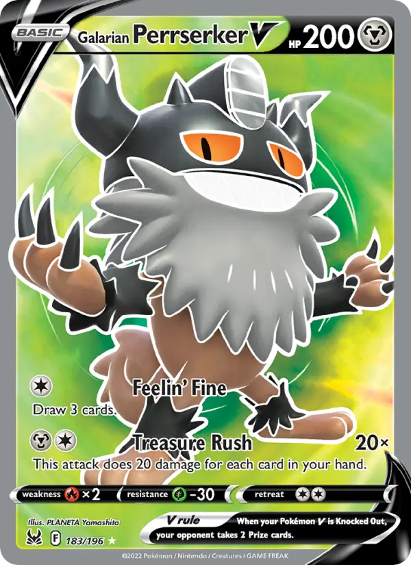 Galarian Perrserker V, 183/196