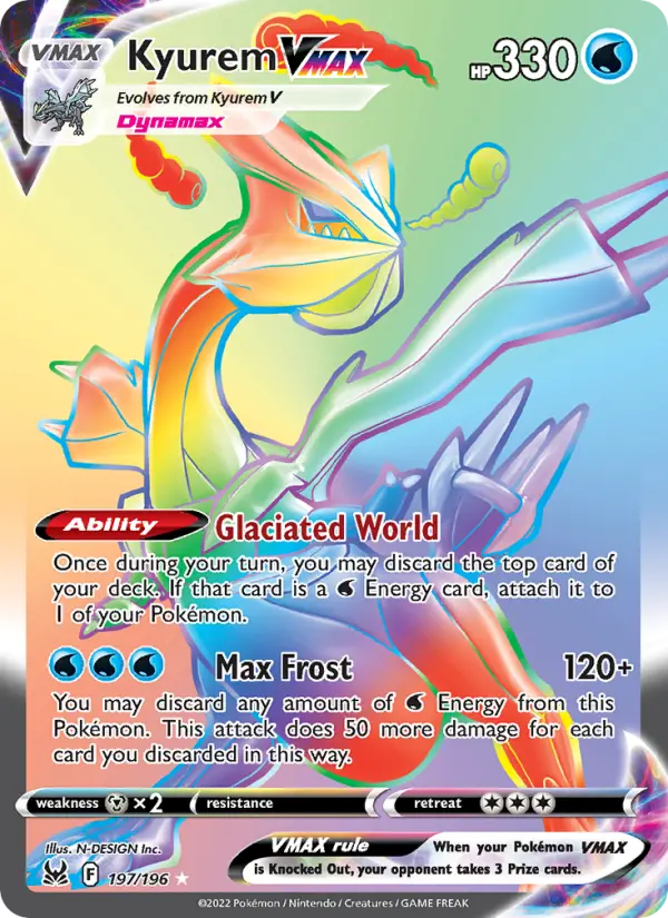 Kyurem VMAX, 197/196